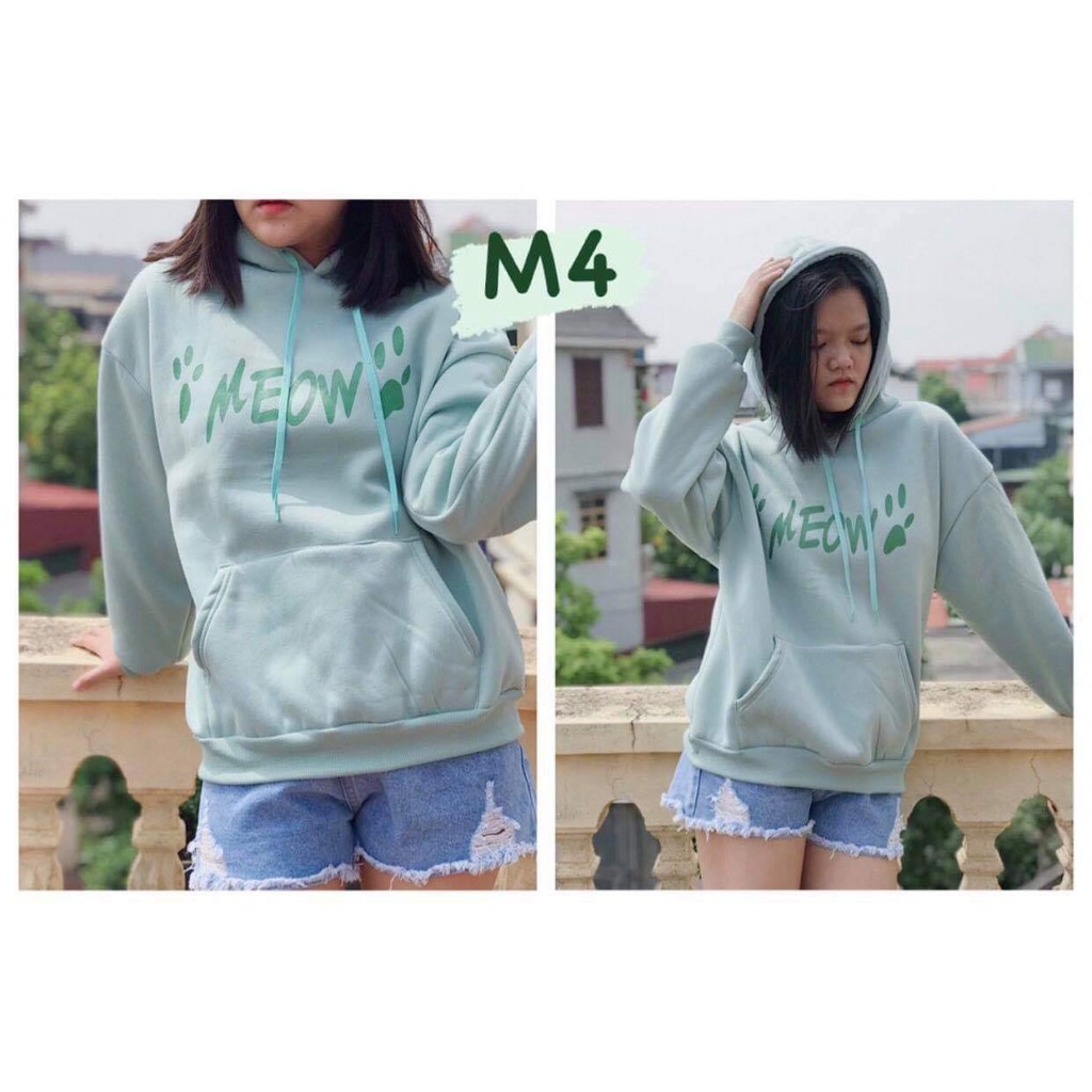 [HOODIE] Áo nỉ có mũ OVERSIZE nhiều màu sắc (Chỉ chọn màu sắc, hình in giao ngẫu nhiên)