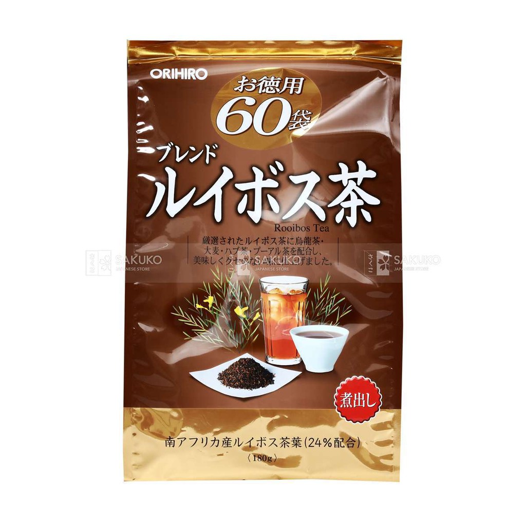 Hồng trà Nam Phi Orihiro 60 gói Nhật Bản