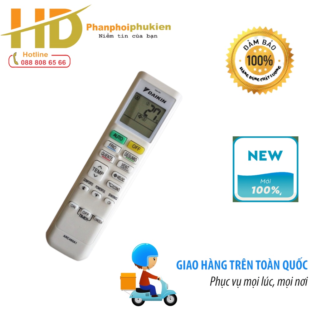 Điều khiển điều hòa DAIKIN - Remote điều hòa DAIKIN