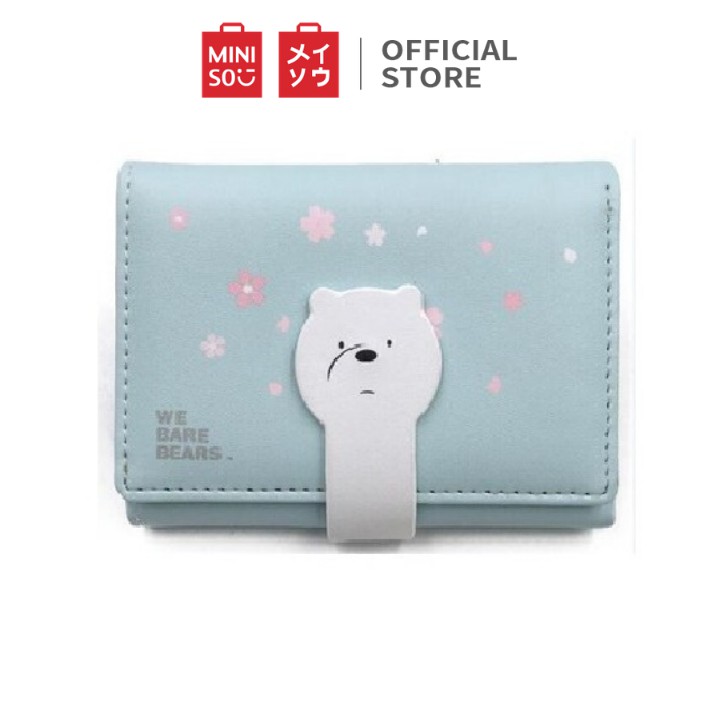 Ví gấp 3 Miniso We Bare Bears - Hàng chính hãng