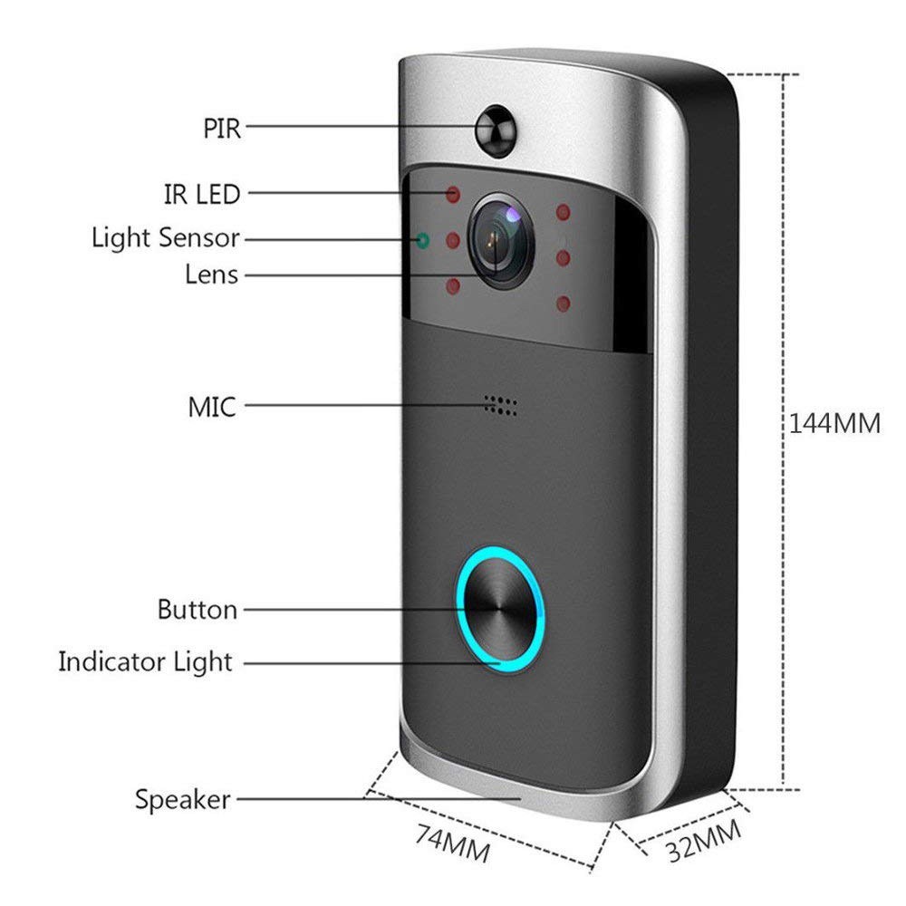 Chuông cửa không dây thông minh thế hệ mới X Smart Home - Wireless Doorbell
