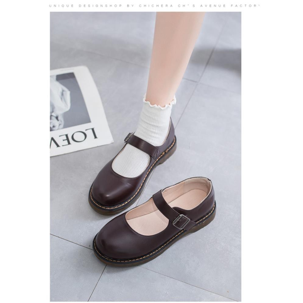 [Sẵn + clip] Giày Mary Jane cao 3cm -h91 | BigBuy360 - bigbuy360.vn