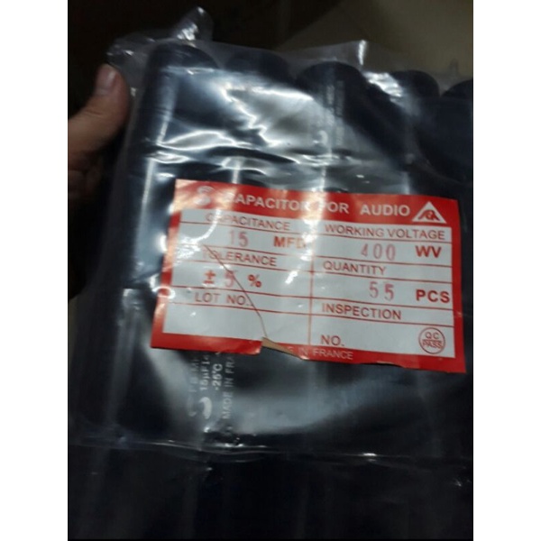 Tụ phân tần loa 15uf 400v