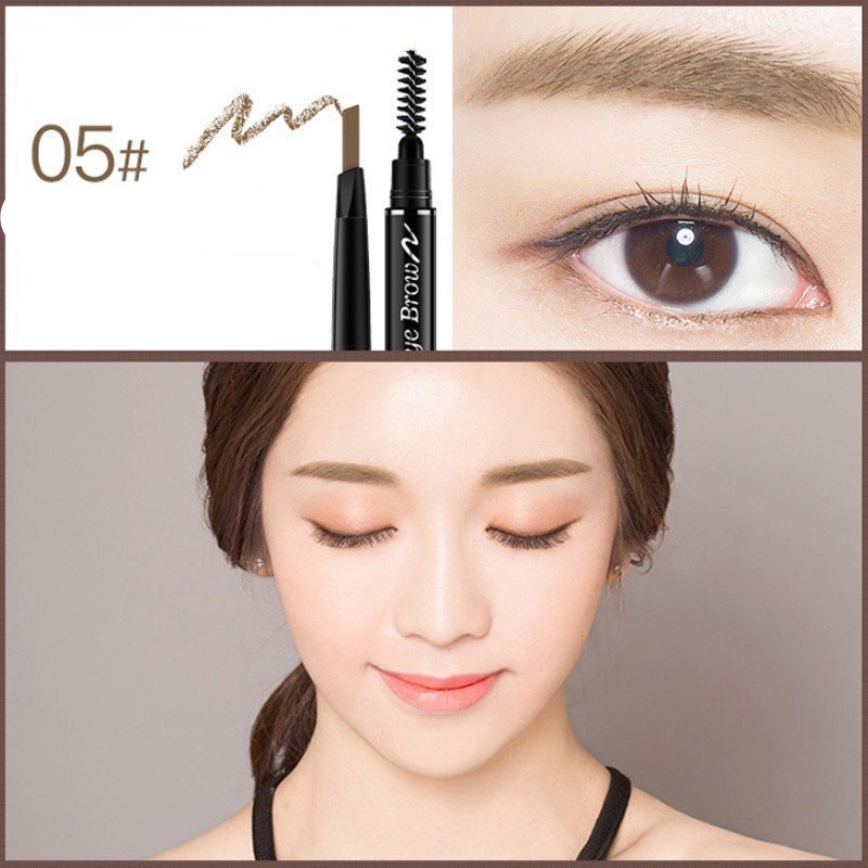 Kẻ Mày Vỏ Đen 3D Hai Đầu Lameila - vibesvietnam