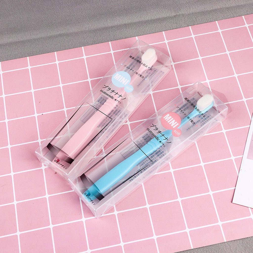 COMBO 2 CHIẾC BÀN CHẢI 2000 SỢI LÔNG TƠ SIÊU MẢNH NGƯỜI LỚN XUẤT NHẬT CAO CẤP