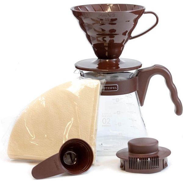 BỘ SẢN PHẨM PHA CÀ PHÊ HARIO, MÀU NÂU, 700ML (VCSD-02CBR)