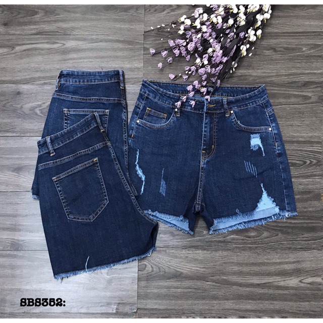 Bigsize Quần short jean SBS352