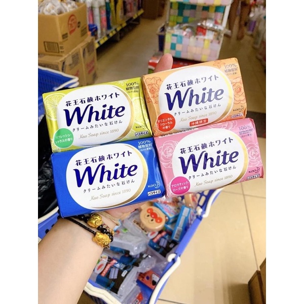 Xà bông tắm trắng Kao White