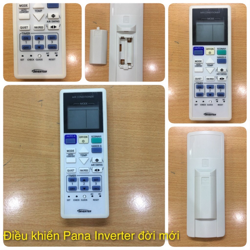 2c Khiển điều hòa Pana Inverter đời mới