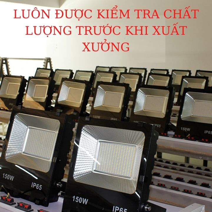 Đèn pha LED COB 10w 20w 50w 100w siêu sáng chống nước kháng nước ip66 cao cấp đủ công suất