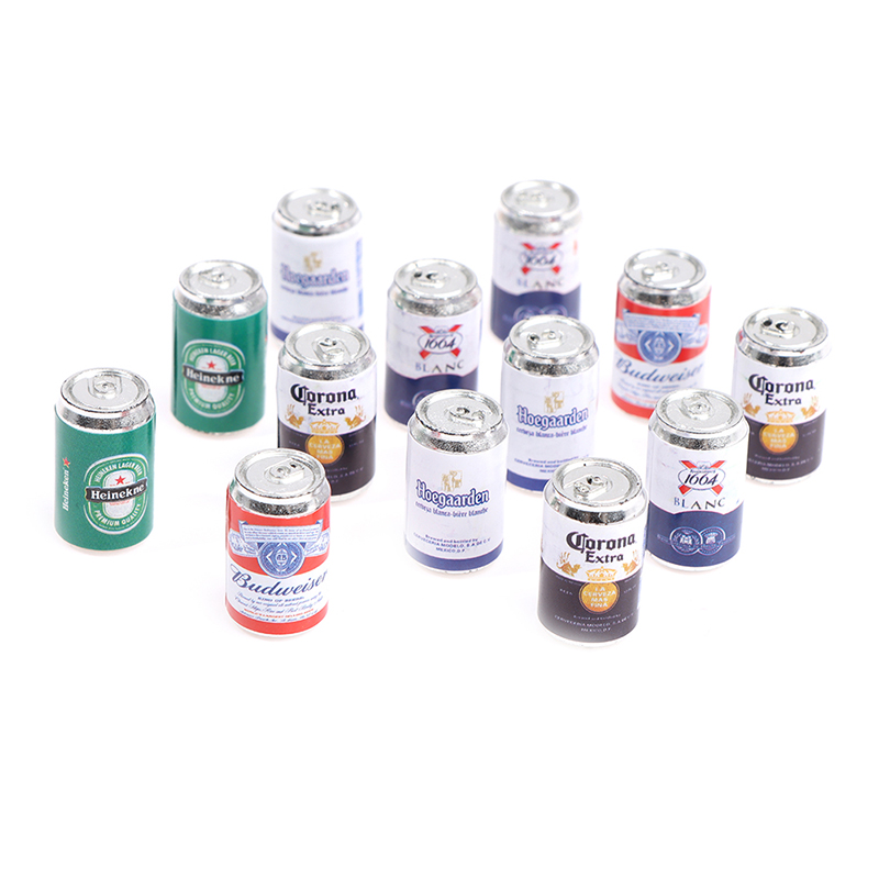 Bộ 4 Bình Nước Mềm Trang Trí Búp Bê