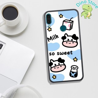 [Free Thêm Tên/Ngày Sinh/SĐT] ỐP LƯNG HUAWEI Y9 2019/ NOVA 3i/Y7 2019/Y9 PRIME, IN HÌNH CHÚ BÒ SỮA CUTE.