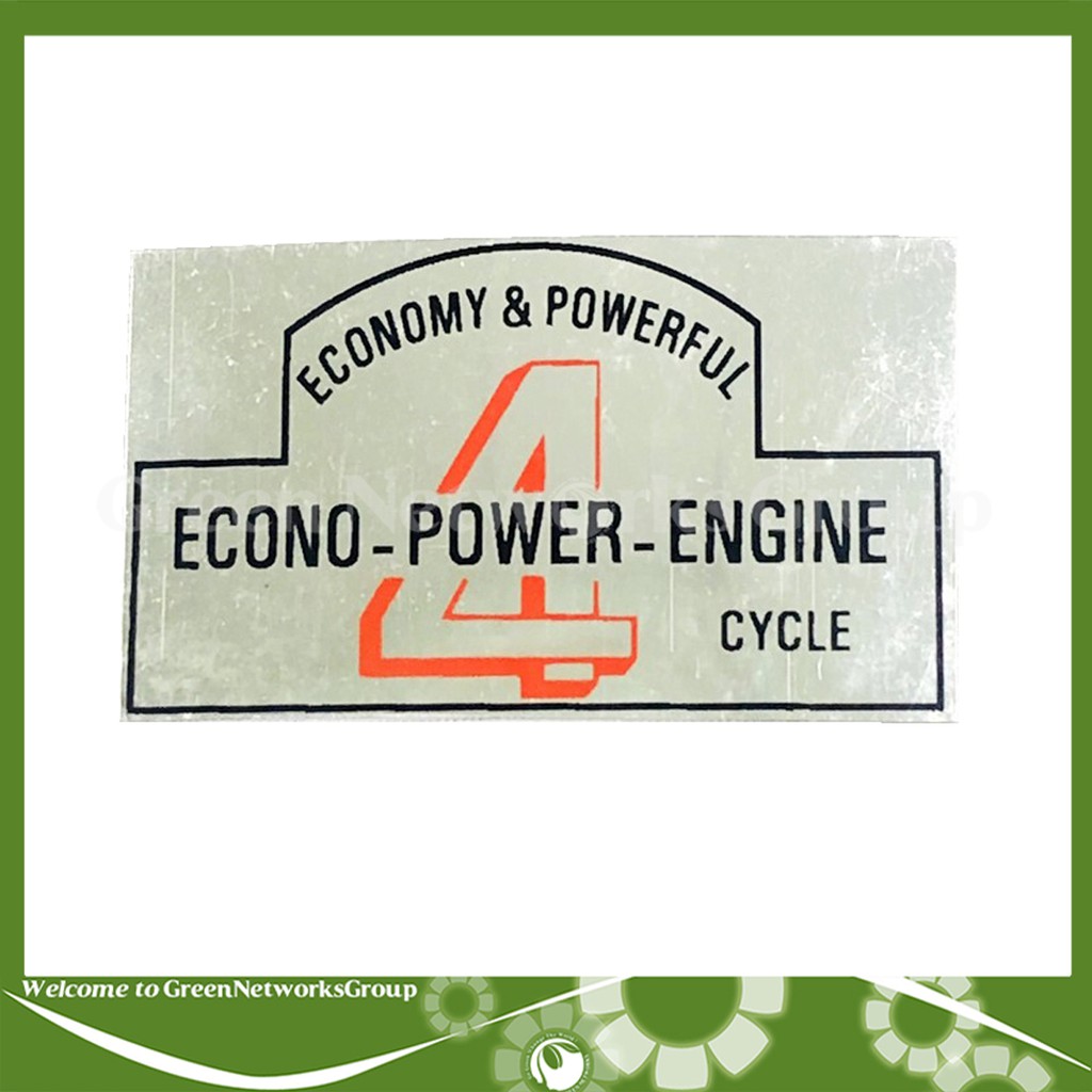 Bộ Tem thông số xe Cub 50 Greennetworks