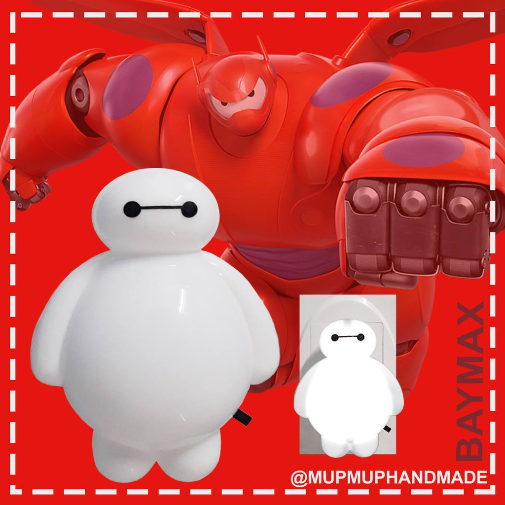 Đèn ngủ Baymax Big Hero 6 dễ thương