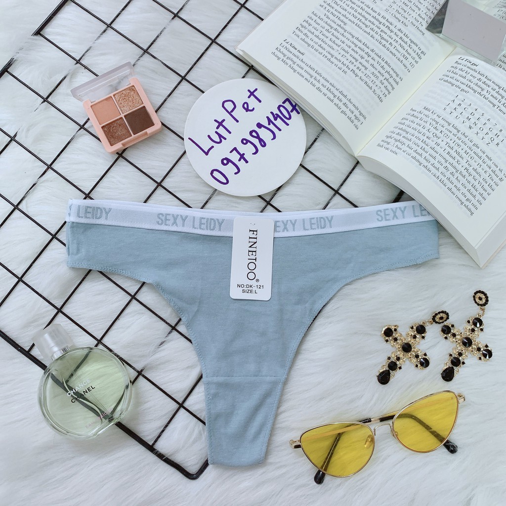 TỰ THIẾT KẾ - RẺ - Quần lót nữ lọt khe kháng khuẩn thể thao co giãn thoáng mát gợi cảm Sexy Leidy | BigBuy360 - bigbuy360.vn