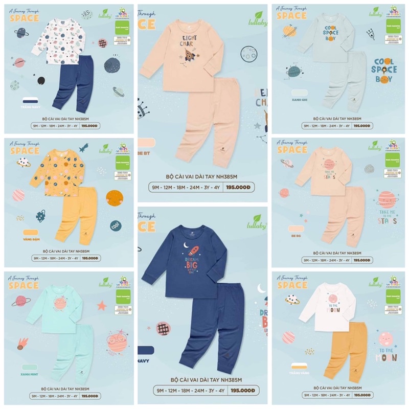 Bộ cài vai dài tay