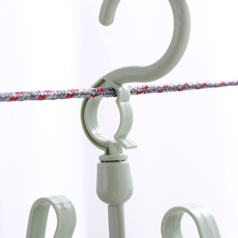 Combo 5 Móc treo phơi giày thông minh 360 độ tiện dụng 88078 THẾ GIỚI TIỆN ÍCH