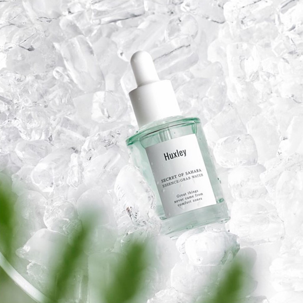 Bộ 3 Sản Phẩm Dưỡng Ẩm, Làm Sáng Da Huxley Fullsize (Toner - Serum Grab Water - Fresh and More Cream)