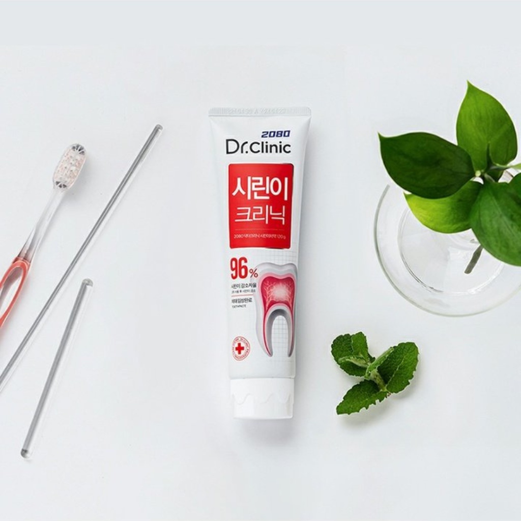 Kem Đánh Răng Ngừa Ê Buốt 2080 DR.CLINIC Sensitive Care Toothpaste Dành Cho Răng Nhạy Cảm 125g