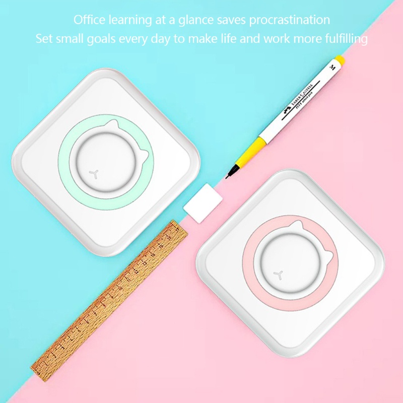 1 Bộ Máy In Di Động Không Dây Bluetooth Mini Bỏ Túi