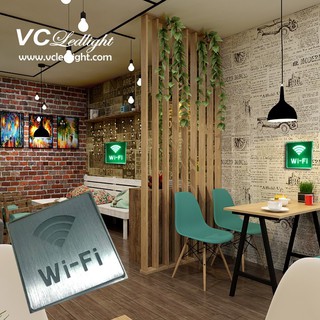 Đèn wifi và WC