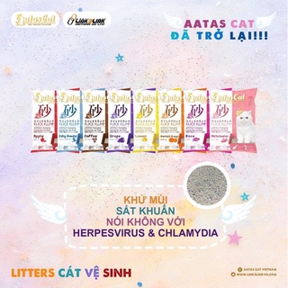 Cát vệ sinh cho mèo Aatas 10l