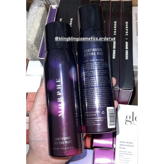 [SALE 50%] Xịt giữ nền Morphe fullsize 79.4g, 100ml | BigBuy360 - bigbuy360.vn