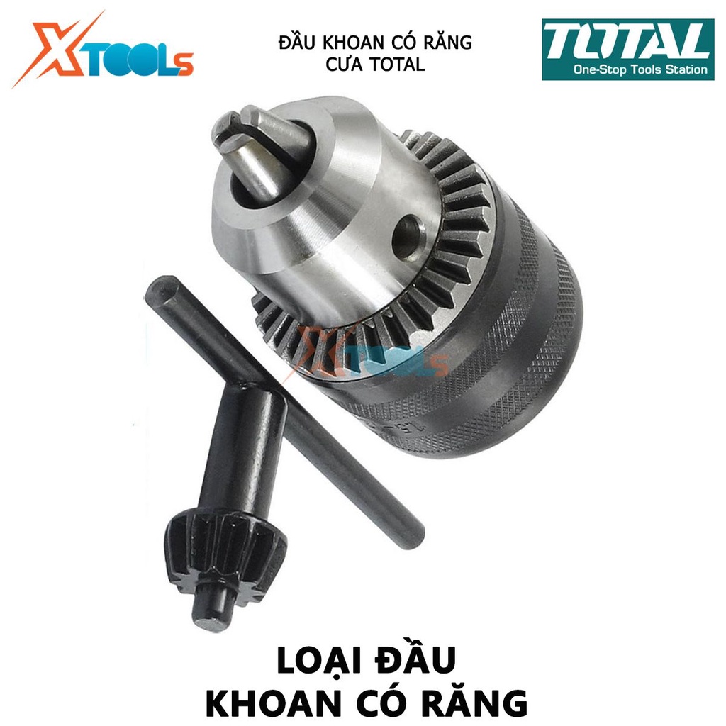 Đầu khoan (có răng cưa) TOTAL | đầu khoan khả năng khoan 0.6 - 16mm đầu khoan 55mm - 80mm [CHÍNH HÃNG] [XTOOLs]