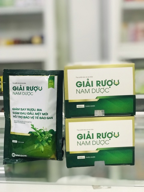 Giải rượu nam dược gói 60ml