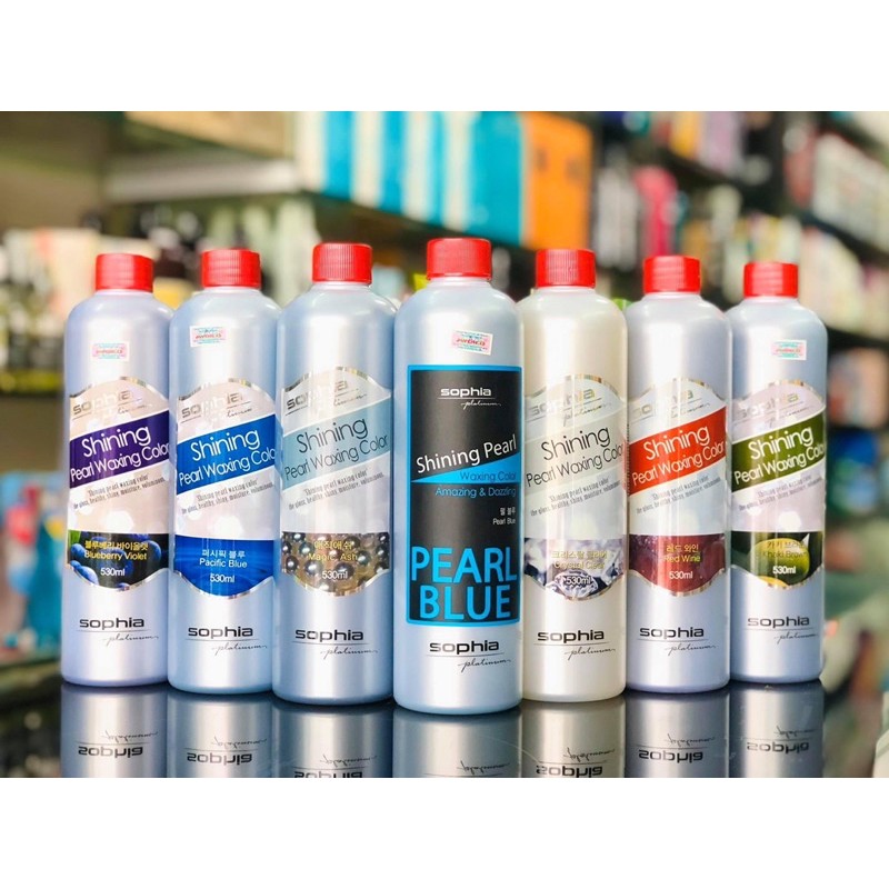 Nhuộm phủ mịn (phủ bóng) Sophia platinum 530ml