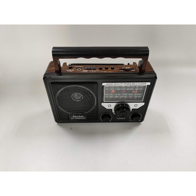 Đài Radio Bắt Bluetooth SONY DC-9999UAR.Đài Siêu Bền Làm Quà Tặng Cho Ông Bà - Hàng Bảo Hành