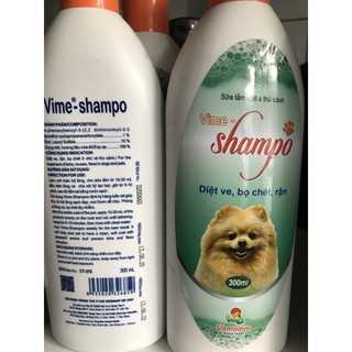 SỮA TẮM ĐẶC TRỊ VE RẬN CHO CHÓ MÈO