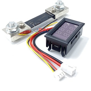 Đồng hồ đo áp và dòng DC - 100A