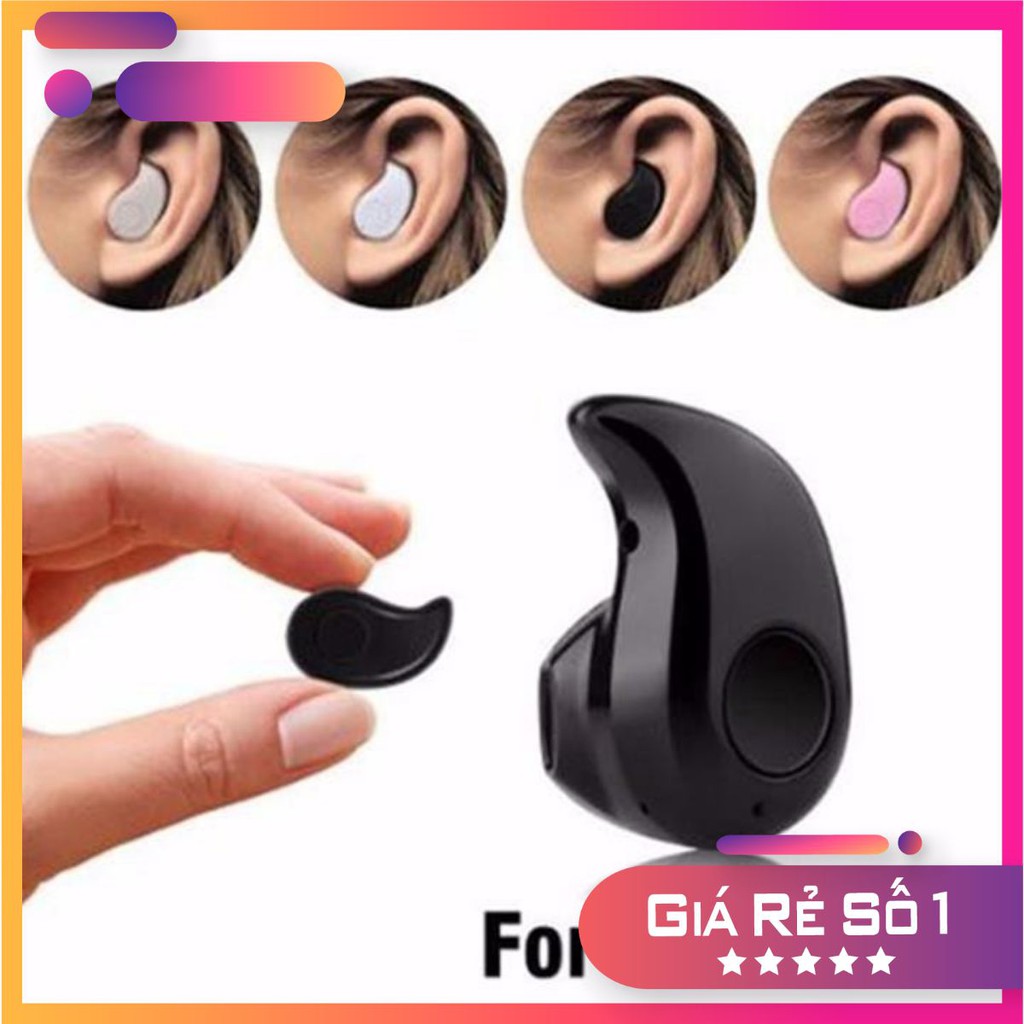 [Mã ELORDER5 giảm 10K đơn 20K] Tai Nghe Bluetooth Hạt Đậu Siêu Tí Hon