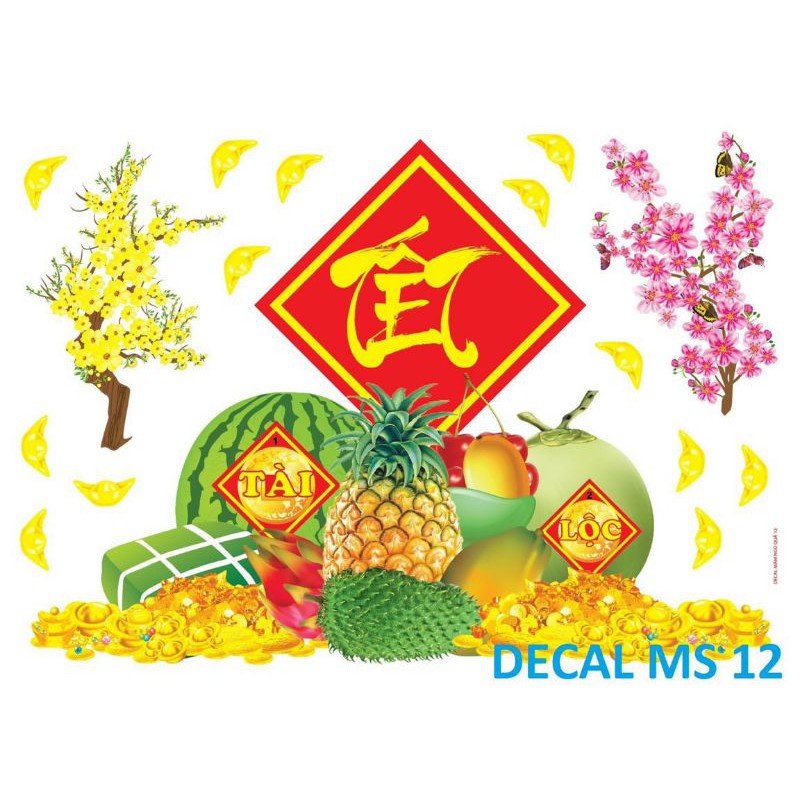 Decal tết 2021