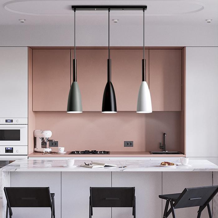 Đèn thả MONSKY LYLAMP trang trí phòng ăn, bàn ăn cao cấp hiện đại - kèm bóng LED chuyên dụng.