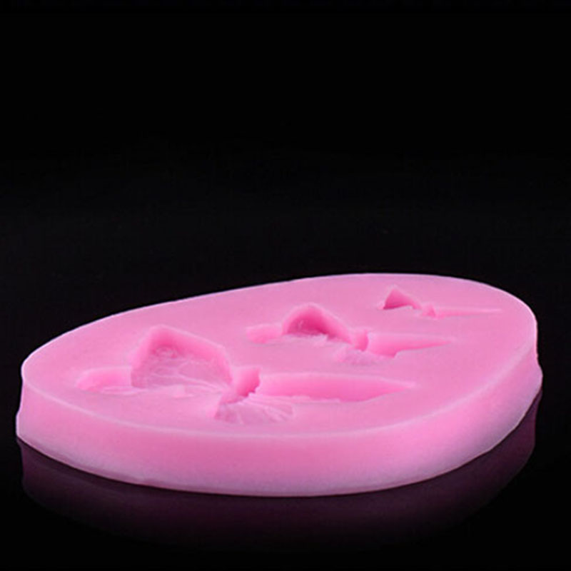 Khuôn Silicone Nhấn Hình Bướm