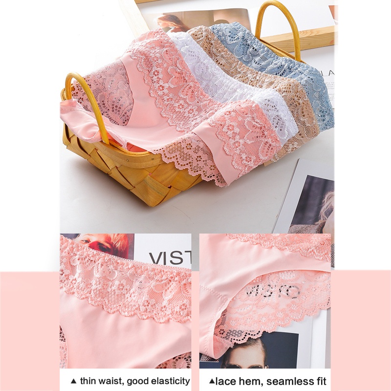 Quần Lót Ren Hoa Trong Suốt Gợi Cảm Cho Nữ