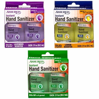 Gel rửa tay khô Assured Instant Hand Sanitizer diệt khuẩn 99% USA minisize