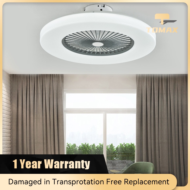(Bảo Hành 2 Năm) Quạt Trần Led Siêu Mỏng 3 Màu Thay Đổi Bằng Điều Khiển, Thích Hợp Phòng Ngủ, Khách Sạn