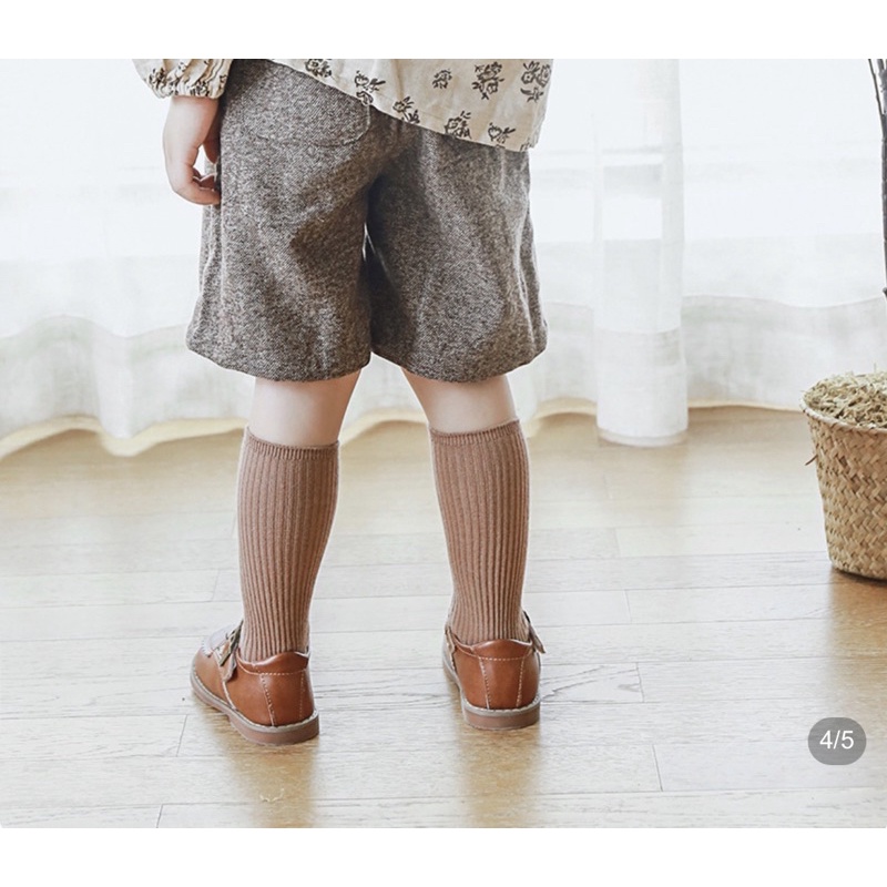 TẤT/ VỚ CỔ CAO KIỂU HÀN TÔNG VINTAGE CHO BÉ YÊU TỪ 0-8 TUỔI
