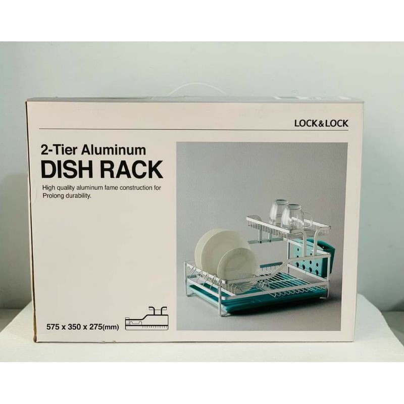Kệ Úp Chén Bát  2 Tầng Lock&Lock LDR204