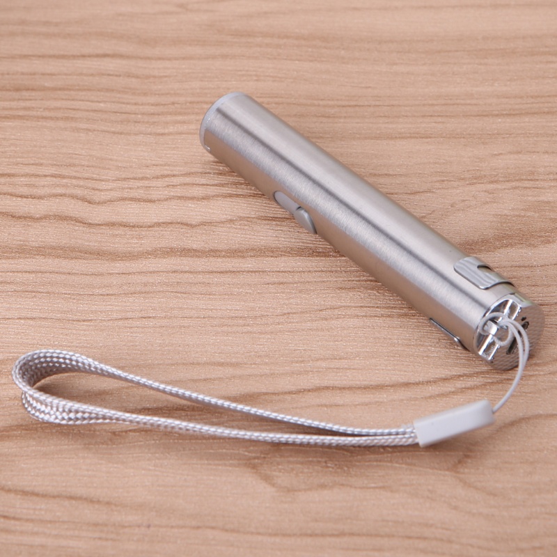 Đèn Pin Tia Laser Tia Uv 3 Trong 1 Đa Năng Có Thể Sạc Lại Bằng Cổng Usb