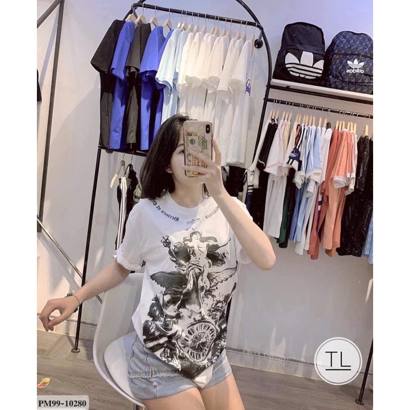 Áo Thun Tay Lỡ Mikenco Vòng Cổ CAMNHUNG Áo Thun Nam Nữ Unisex Hot Hit