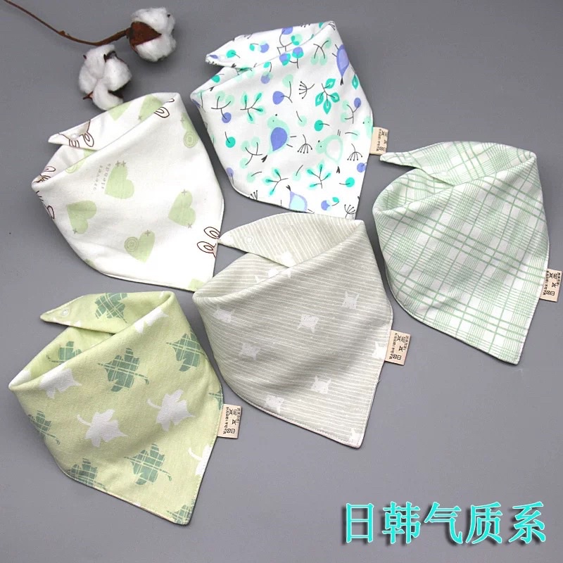 [𝑮𝑰𝑨́ 𝑹𝑬̉ 𝑵𝑯𝑨̂́𝑻] Set 5 yếm 100% Cotton cao cấp cho bé, hình ngộ nghĩnh siêu đáng yêu