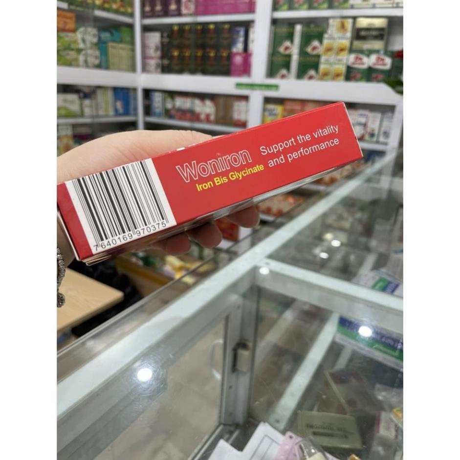 Woniron Bổ Sung Sắt Hữu Cơ Cho Bà Bầu  Hộp 30 Viên - TP024