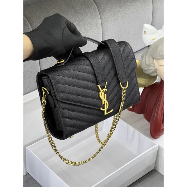 TÚI Y S L FLAPBAG DÁNG BÌ THƯ