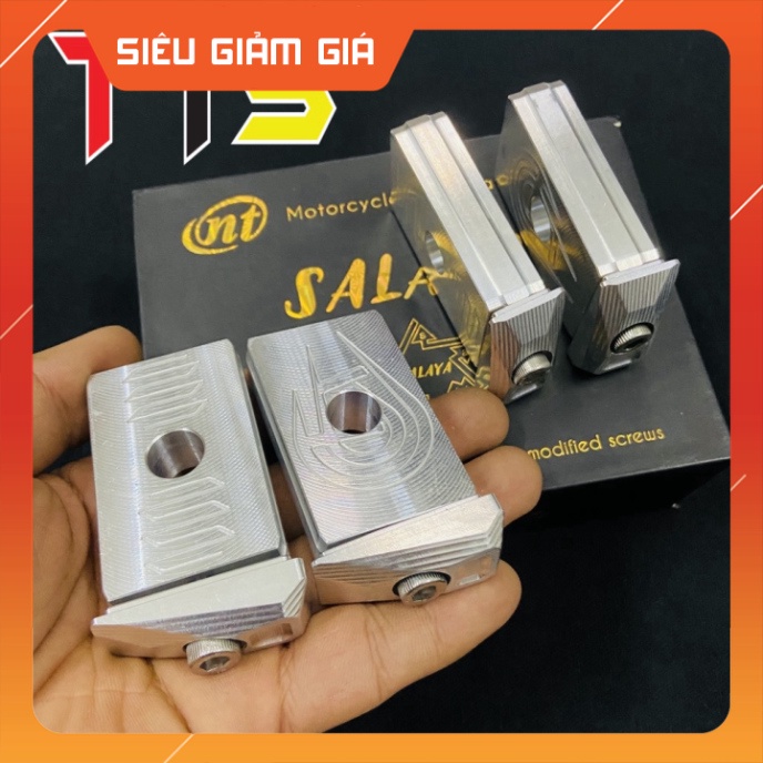 Cốt bánh Salaya trước sau, bát tăng sên âm nhôm Cnc cho Future Led, Wave 125i