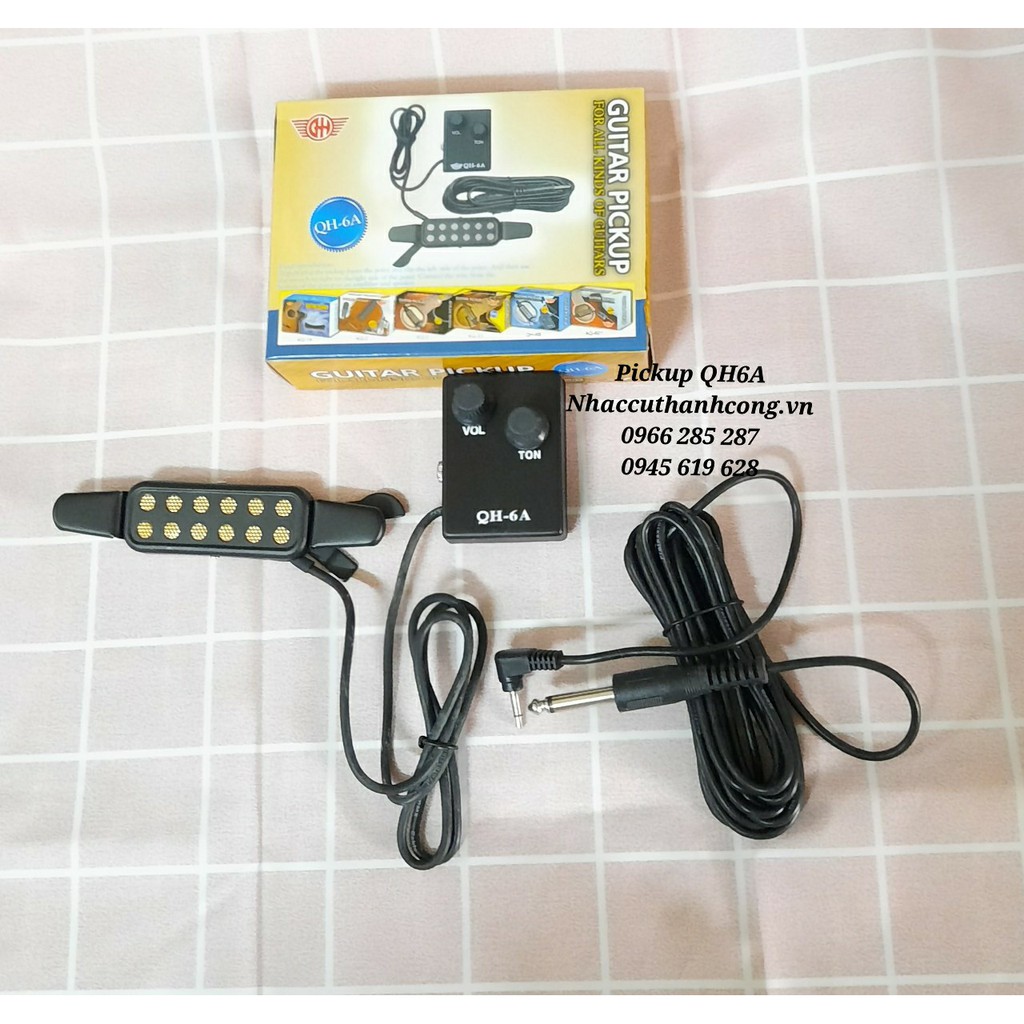 Bộ tăng âm Pickup guitar QH6A