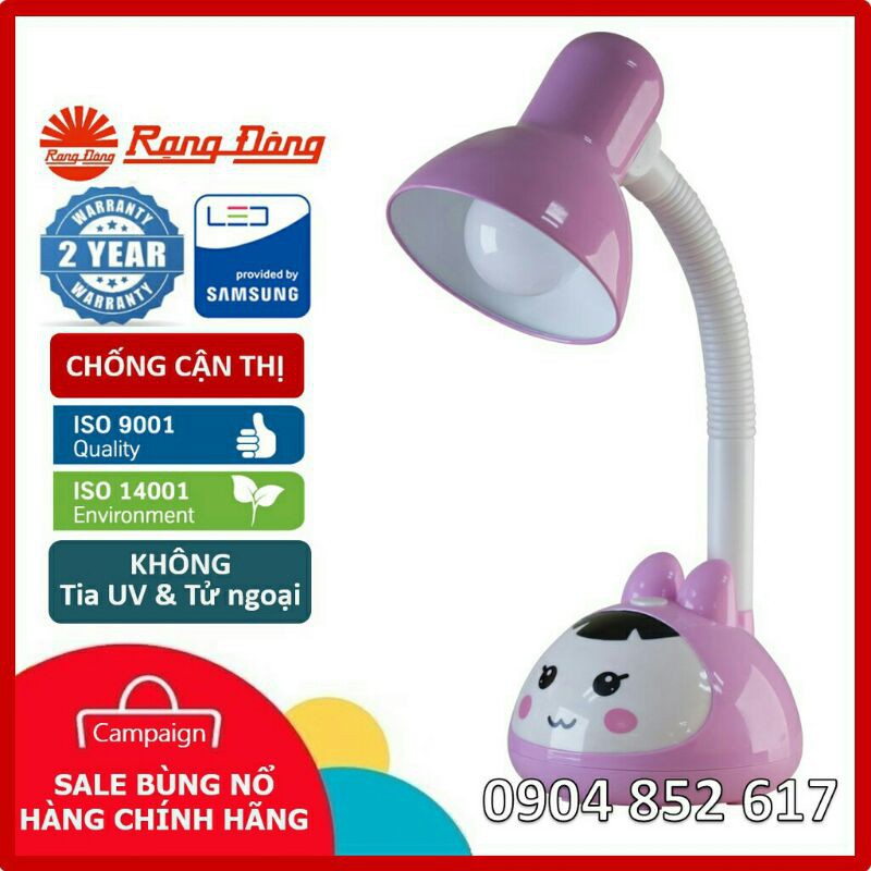 Đèn học sinh chống cận (đèn bàn) LED RẠNG ĐÔNG 5W (RL-27)